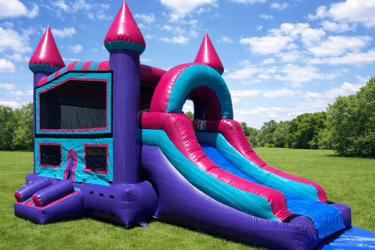 Bounce House with Slide(wet or dry)
